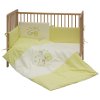Povlečení do postýlky 6dílné - Scarlett Měsíček - zelená 100 x 135 cm