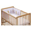 Mantinel do postýlky 4dílný - Scarlett Nebula - 180 x 30 cm - béžová