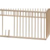 Dětská dřevěná ohrádka Scarlett DIANA - přírodní, 180 x 180 x 70 cm