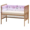 Mantinel do postýlky 4dílný - Scarlett Lucy - 180 x 30 cm - růžová