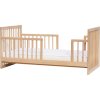 Dětská postýlka Scarlett Kombi s vyndavacími příčkami buk - přírodní 140 x 70 cm