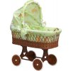 Košík pro miminko s boudičkou Scarlett Mráček - zelená