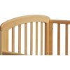 Postýlka se stahovacím bokem Scarlett Dona - přírodní 120 x 60 cm