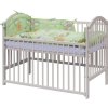 Dětská postýlka s kompletní výbavou Scarlett 120 x 60 cm - Mráček - zelená