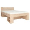 Postel NEPO PLUS LOZ3S (140) dub sonoma BEZ ROŠTU - korpus