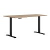 Psací stůl rohový SPACE OFFICE BIU/160/90/B/levý (elektrické polohování) dub artisan