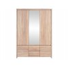 KASPIAN šatní skříň SZF5D2S dub sonoma