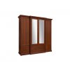 KENT šatní skříň kaštan ESZF 4d2s