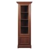 KENT vitrína kaštan EWIT 1dP sklo