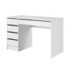 Psací stůl/toaletka Ada bílá