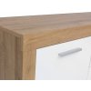 BALDER KOM2D4S komoda dub riviéra/bílý lesk