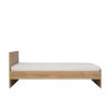 BALDER LOZ/90 postel dub riviéra BEZ ROŠTU A MATRACE
