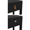Noční stolek Real 684 černá