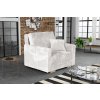 Rozkládací křeslo Vivian Piano I bílé