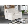 Rozkládací křeslo Vivian Piano II bílé
