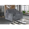 Rozkládací křeslo Vivian Piano II šedé