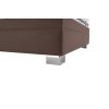 Postel Kristin 180x200 tmavě hnědá