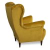 Relaxační křeslo ušák Selene K hořčicová