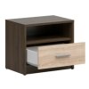 Noční stolekNEPO PLUS KOM1S dub ušlechtilý (noble)/dub sonoma