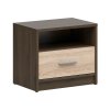 Noční stolekNEPO PLUS KOM1S dub ušlechtilý (noble)/dub sonoma