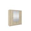 Skříň Enja 4D2S se zrcadlem dub sonoma