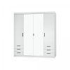 Skříň Enja 4D6S se zrcadlem bílá