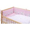Dětská postýlka s kompletní výbavou Scarlett 120 x 60 cm - Toro - růžová