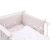 Dětská postýlka s kompletní výbavou Scarlett 120 x 60 cm - Toro - béžová