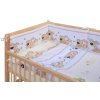 Dětská postýlka s kompletní výbavou Scarlett 120 x 60 cm - Japy - béžová