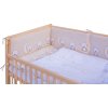 Dětská postýlka s kompletní výbavou Scarlett 120 x 60 cm - Toro - béžová