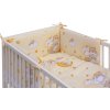 Dětská postýlka s kompletní výbavou Scarlett 120 x 60 cm - Mráček - béžová