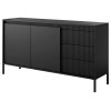 SENSO czarny B komoda 153 2d3s (3)