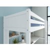 Vysoká postel s prac. deskou a policemi Romantic 461 bílá