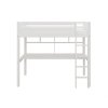 Vysoká postel s prac. deskou a policemi Romantic 461 bílá