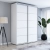 Šatní skříň Zuza plus - šířka 200 cm, hloubka 45 cm, výška 242 cm