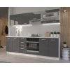 Kuchyňská linka Sonia šedý lesk - Sestava 3