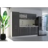 Kuchyňská linka Sonia šedý lesk - Sestava 4