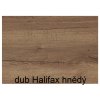 dub Halifax hnědý