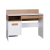 Psací stůl Grant 02 bílý + dub riviera