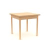 BRADOP Rozkládací jídelní stůl LUDVÍK 80(160)x80x77 (Barevné provedení P - PŘÍRODNÍ)