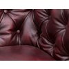 Sedací souprava Chesterfield Lord 3+2+1 kůže bordó