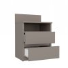 Noční stolek Malvína M1 šedá jíl