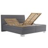 Postel Veneta 180x200 Ashley tmavě šedá