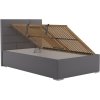 Postel Toriana 120x200 tmavě šedá