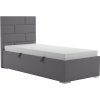 Postel Toriana 90x200 Nora tmavě šedá