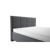 Postel Elezar 160x200 šedá/černé nohy