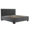 Postel Elezar 180x200 šedá/černé nohy