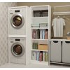 Skříňka na pračku a sušičku Pema TWIN bílá