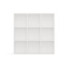Knihovna Manja 3x3 3D bílá