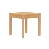 Jídelní stůl OSTOJ I 80x80 (Barevné provedení P - PŘÍRODNÍ)